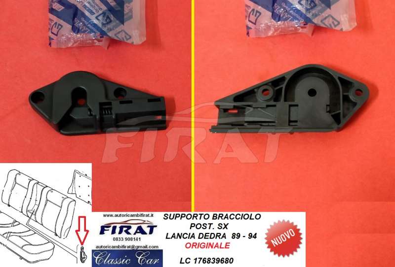 SUPPORTO BRACCIOLO LANCIA DEDRA 89-94 POST.SX (176839680)